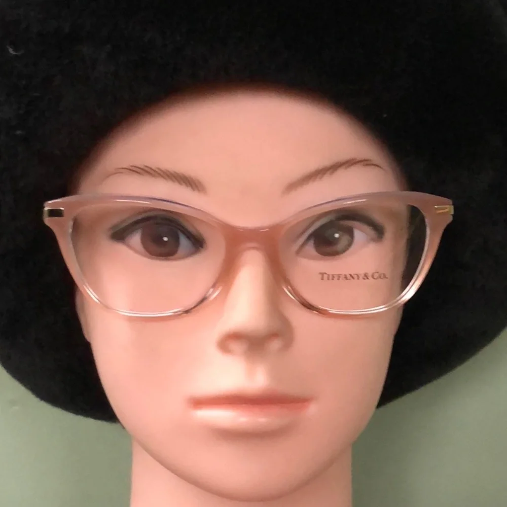 Tiffany & Co.  Eyeglasses Women's Milky Pink Gradient Full Rim 54 16 140
